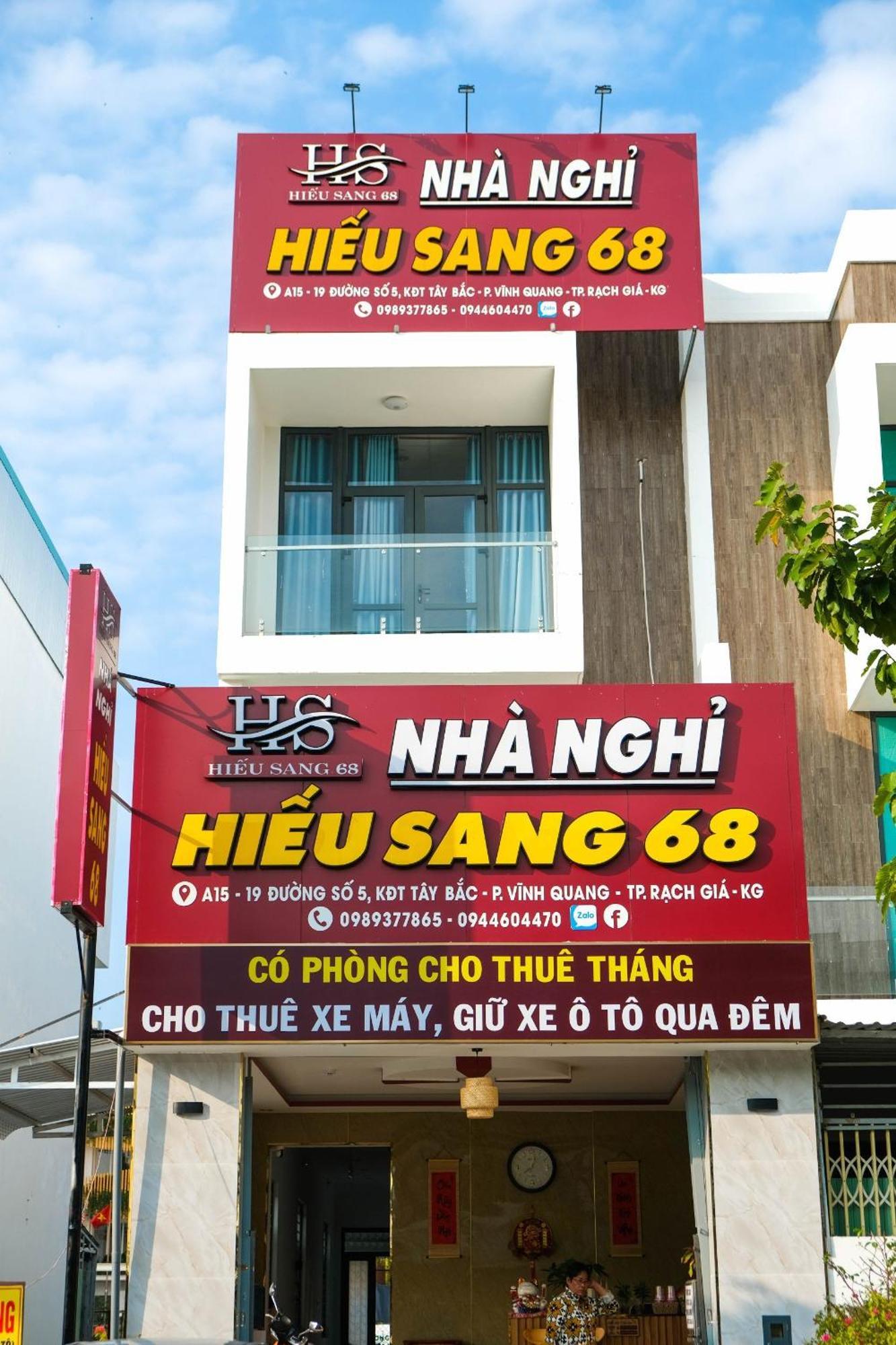 Nha Nghi Cao Cap Hieu Sang 68 Ben Tau Rach Gia Hotels Exterior photo